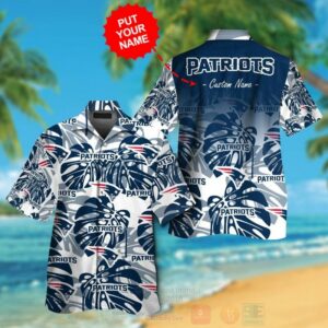 Best Nfl New England Patriots Custom Name Hawaii Shirt