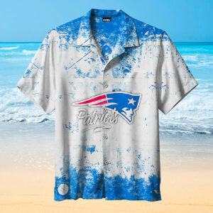 New England Patriots Beach Hawaiian Shirt 3D All Over Print, Men, Women, Unisex, Model 445