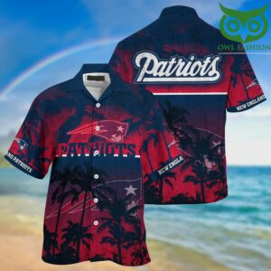 New England Patriots Tropical Summer Hawaiian Shirt