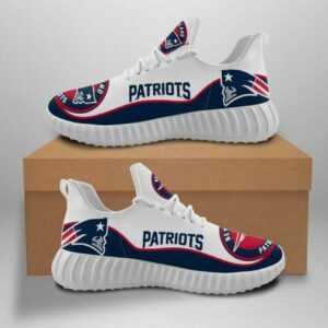 New England Patriots Nfl Football New Yeezy Boost Version New Sneakers Custom Shoes Shoes20134