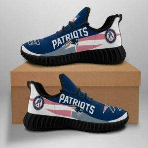 New England Patriots Nfl Football New Yeezy Boost Version New Sneakers Custom Shoes Shoes20135
