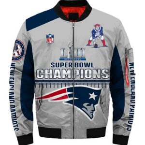 Best New England Patriots Bomber Jacket For Awesome Fans