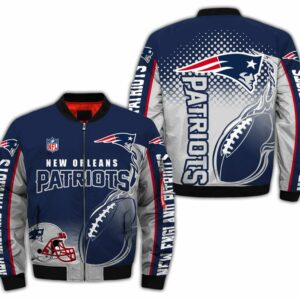 Mens New England Patriots Jacket Nfl Hoodie For Fan